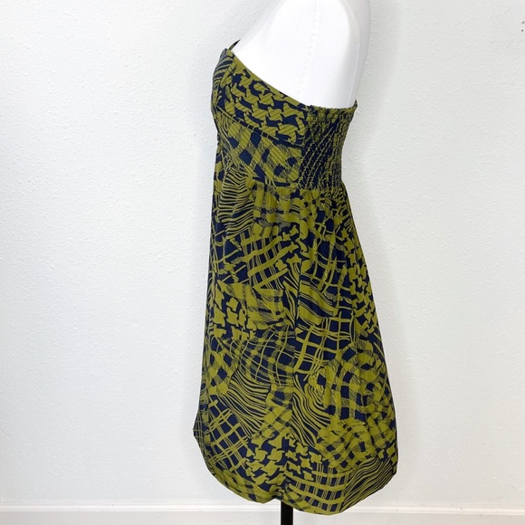 Maple Anthropologie Size 8 Silk Strapless Dress - Picture 2 of 8